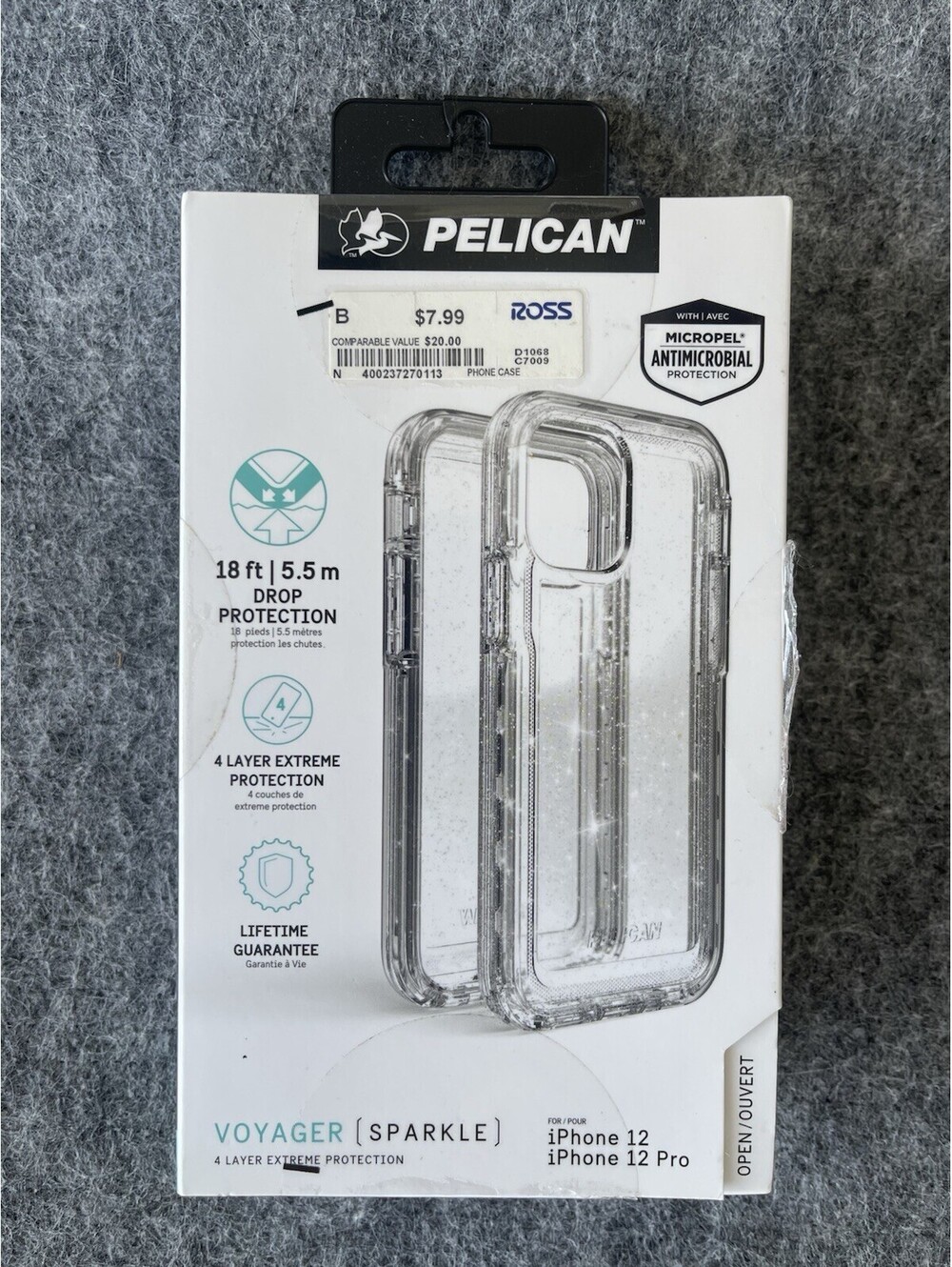 Pelican Voyager Sparkle Case - iPhone 12 / 12 Pro (6.1")